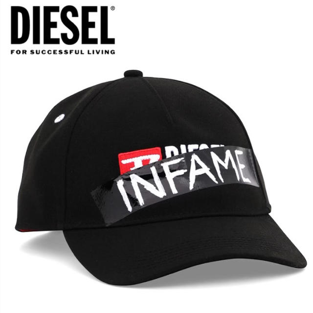 DIESEL ディーゼル キャップ CAP 新品未使用 ブラック 黒 帽子