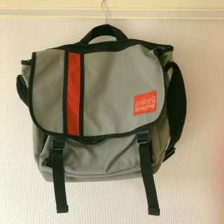 マンハッタンポーテージ(Manhattan Portage)の値下げ❗️マッハンタンポーテージ　メッセンジャーバッグ　グレー(メッセンジャーバッグ)