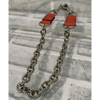 グッチ(Gucci)のりょう様専用　希少　オールドグッチ　GUCCI ウォレットチェーン　レザー　ロゴ(ウォレットチェーン)