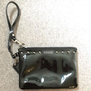 コーチ(COACH)のmina様専用　COACH エナメルポーチ(ポーチ)