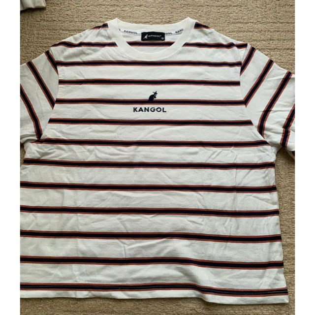 KANGOL(カンゴール)のKANGOL ボーダーTシャツ レディースのトップス(Tシャツ(半袖/袖なし))の商品写真