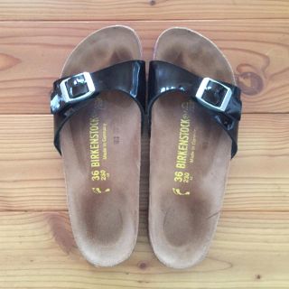 ビルケンシュトック(BIRKENSTOCK)のビルケンシュトック ★ マドリッド 36 パテントブラック(サンダル)