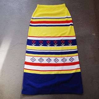 アメリヴィンテージ(Ameri VINTAGE)のVintage 70's Flower patterned maxi skirt(ロングスカート)
