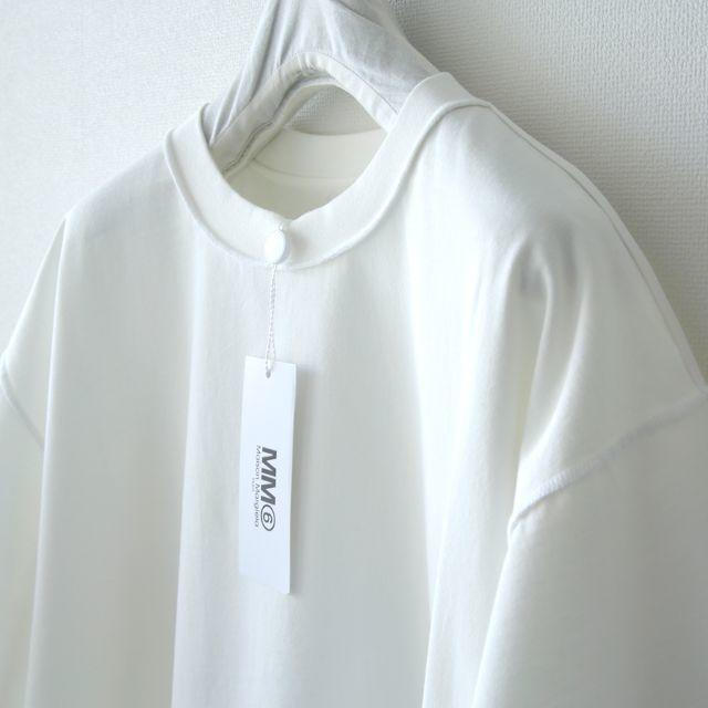 MM6 ゼッケン ナンバー オーバーサイズ Tシャツ カットソー ワンピース