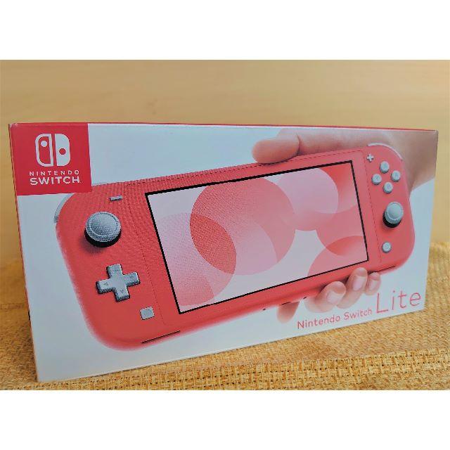 Nintendo Switch(ニンテンドースイッチ)の任天堂　Nintendo Switch Lite スイッチライト　コーラル　 エンタメ/ホビーのゲームソフト/ゲーム機本体(家庭用ゲーム機本体)の商品写真