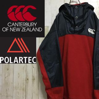 カンタベリー(CANTERBURY)の【カンタベリー】【ポーラテック】【バックプリント】【ハーフジップ】【フリース】(ブルゾン)