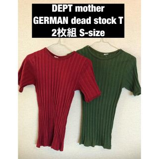 デプト(DEPT)のDEPT mother GERMAN dead stock T 2枚組(Tシャツ(半袖/袖なし))