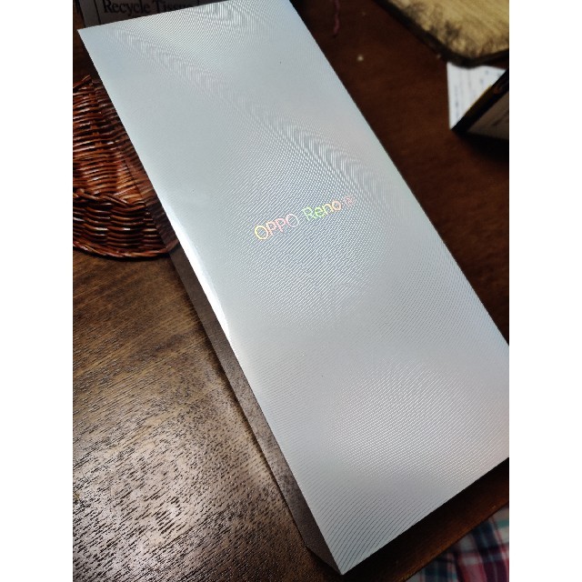 スマートフォン本体oppo reno a ブルー 64g 新品未開封