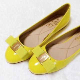 サルヴァトーレフェラガモ(Salvatore Ferragamo)の未使用 Salvatore Ferragamo VARINA(バレエシューズ)