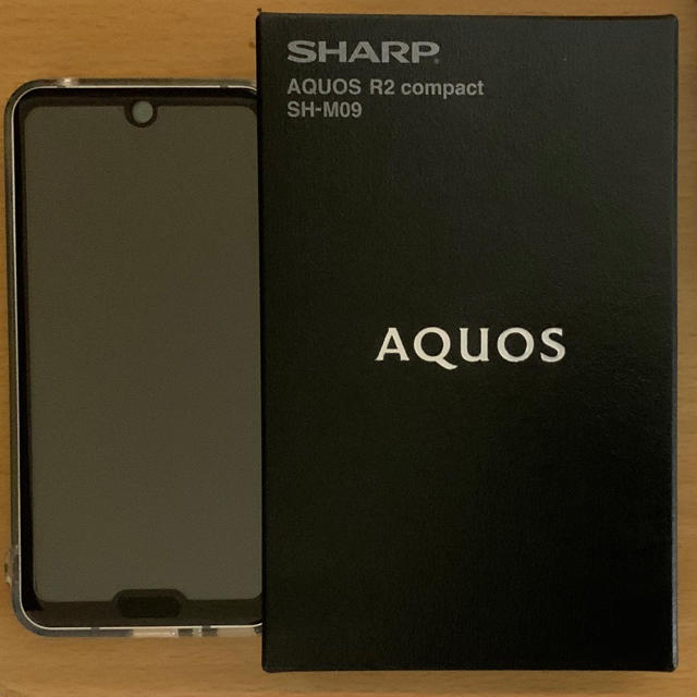 AQUOS R2 compact SH-M09 ディープホワイト SIMフリー