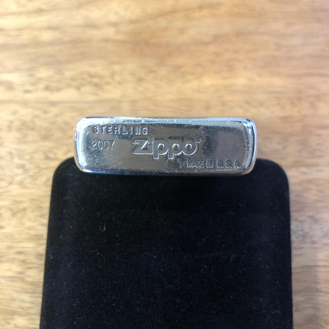 ZIPPO(ジッポー)の専用kenzo様　純銀製ジッポ　ライター　シルバー　ZIPPO メンズのファッション小物(タバコグッズ)の商品写真