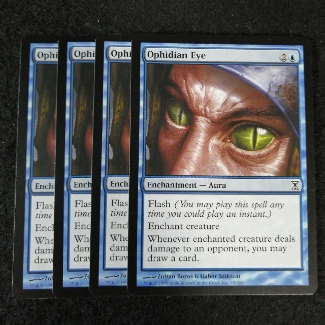 マジック:ザ・ギャザリング(マジックザギャザリング)のMTG 知恵の蛇の眼 英語1枚 メタリック・スリヴァー トークン 日本語5枚 エンタメ/ホビーのトレーディングカード(シングルカード)の商品写真