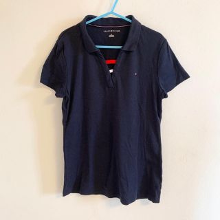 トミーヒルフィガー(TOMMY HILFIGER)の【美品】トミーヒルフィガー　ポロシャツ(ポロシャツ)