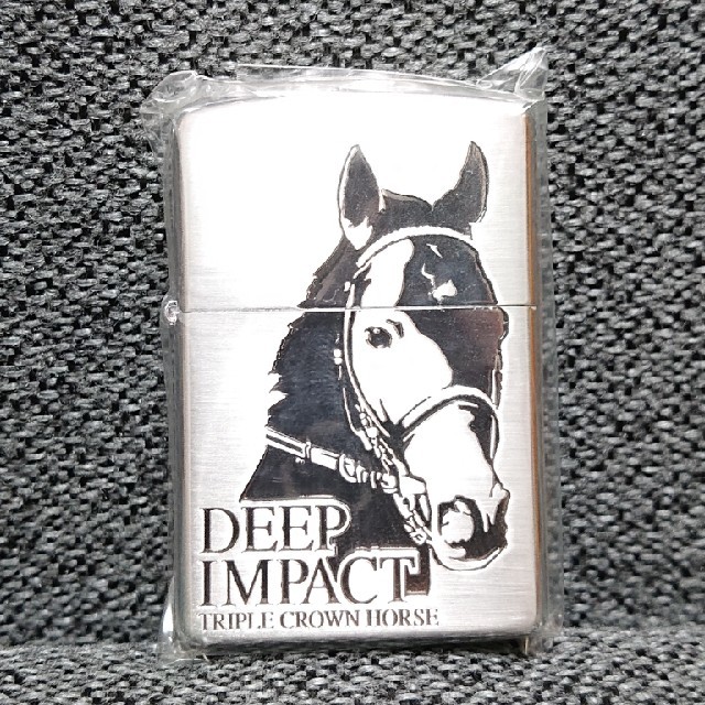 【希少】ディープインパクト 三冠達成記念ZIPPO