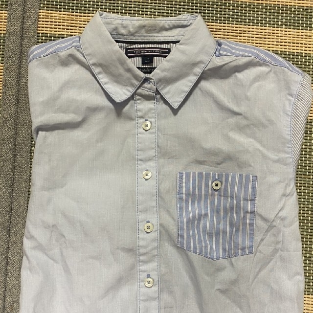 TOMMY HILFIGER(トミーヒルフィガー)のトミーヒルフィガー　長そでシャツ レディースのトップス(シャツ/ブラウス(長袖/七分))の商品写真