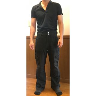 RS TAICHI  デニムパンツ　黒　Mサイズ(装備/装具)