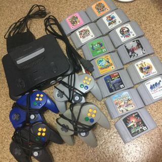 ニンテンドウ64 ブラック 黒色系 の通販 57点 Nintendo 64を買うならラクマ