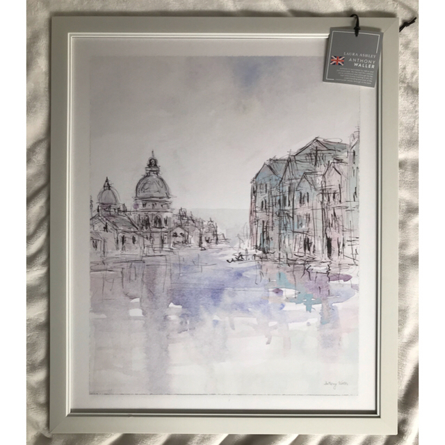 LAURA ASHLEY(ローラアシュレイ)の訳あり♡ローラアシュレイ First Light Framed Print インテリア/住まい/日用品のインテリア小物(その他)の商品写真