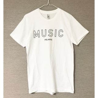 アメリカンアパレル(American Apparel)の【未使用】polaris ポラリス バンドTシャツ MUSIC(Tシャツ/カットソー(半袖/袖なし))