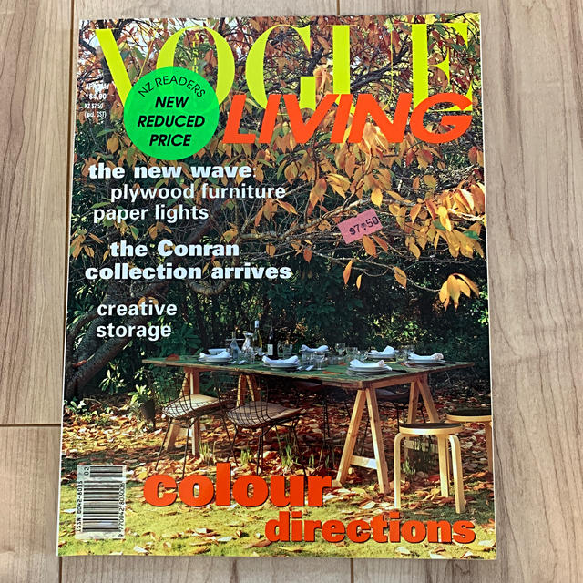 VOGUE LIVING 1995年４〜5月　海外の雑誌 エンタメ/ホビーの本(洋書)の商品写真