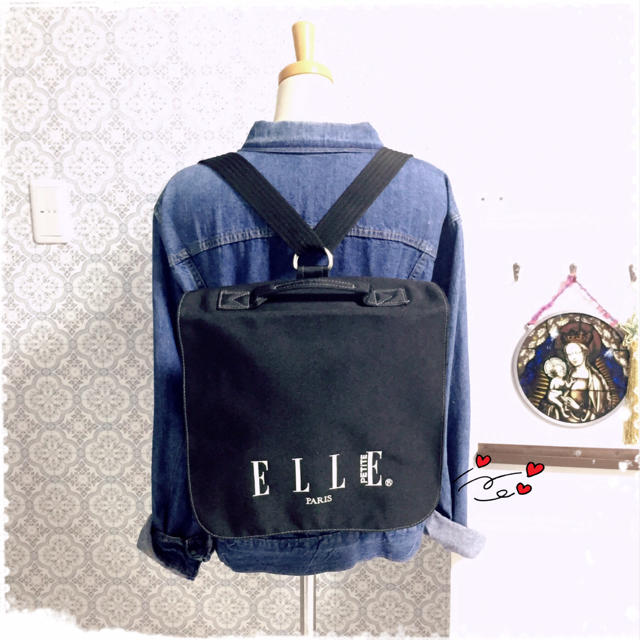 ELLE PETITEスクエアリュック | フリマアプリ ラクマ