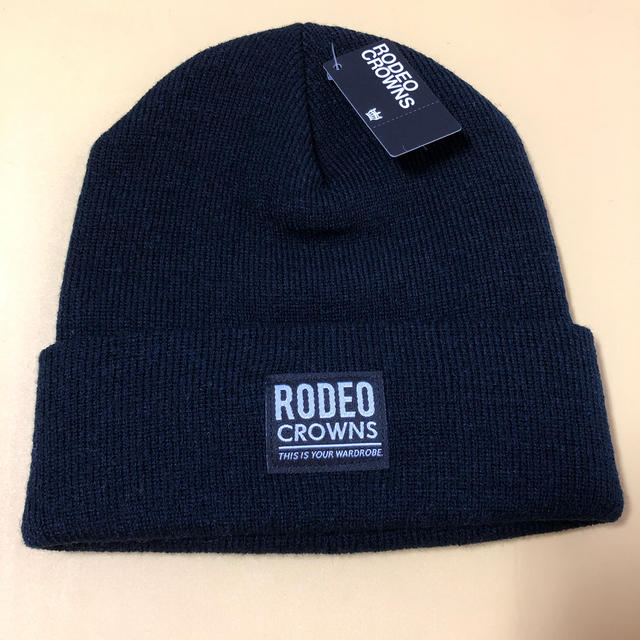 RODEO CROWNS WIDE BOWL(ロデオクラウンズワイドボウル)の✨新品未使用✨RODEO CROWNS ニット帽 レディースの帽子(ニット帽/ビーニー)の商品写真