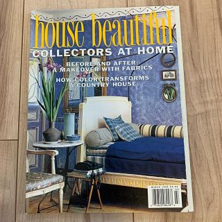 house beautiful collectors at home 洋書　雑誌(洋書)