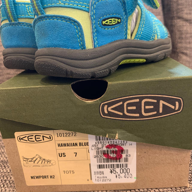 KEEN(キーン)の【美品】KEEN  サンダル　14.5cm キッズ/ベビー/マタニティのベビー靴/シューズ(~14cm)(サンダル)の商品写真