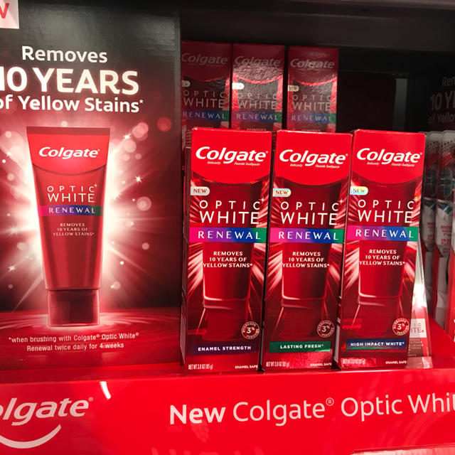 【Colgate】コルゲート オプティック ホワイト リニューアル コスメ/美容のオーラルケア(歯磨き粉)の商品写真