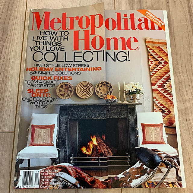 metropolitan home  1995年11月12月　海外雑誌　洋書 エンタメ/ホビーの本(洋書)の商品写真