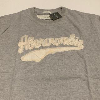 アバクロンビーアンドフィッチ(Abercrombie&Fitch)のAbercrombie&Fitch Tシャツ グレー M 新品！(Tシャツ/カットソー(半袖/袖なし))