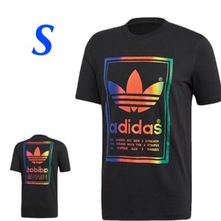 アディダス(adidas)の【メンズＳ】黒/マルチ　VINTAGE Ｔシャツ　アディダスオリジナルス(Tシャツ/カットソー(半袖/袖なし))