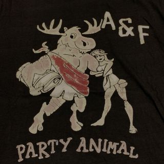 アバクロンビーアンドフィッチ(Abercrombie&Fitch)のAbercrombie&Fitch Tシャツ ネイビー L 新品！(Tシャツ/カットソー(半袖/袖なし))