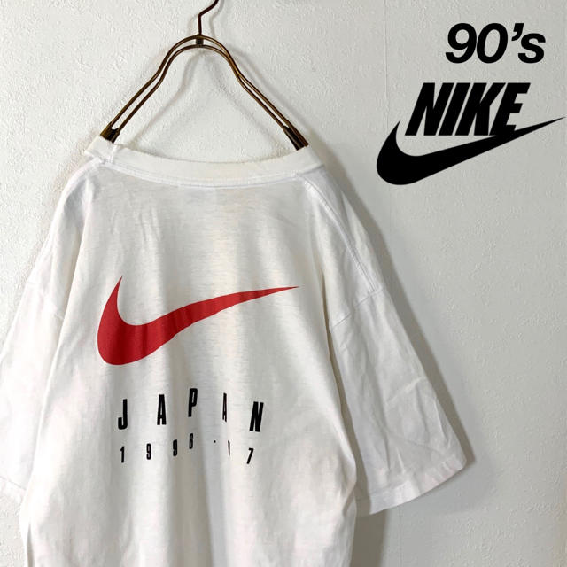 NIKE - 【希少】90's NIKE ナイキ ビッグスウッシュ tシャツ ビッグ ...