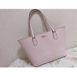 ケイトスペードニューヨーク(kate spade new york)のお値下げ♡【kate spade 薄ピンク　トートバッグ】(トートバッグ)