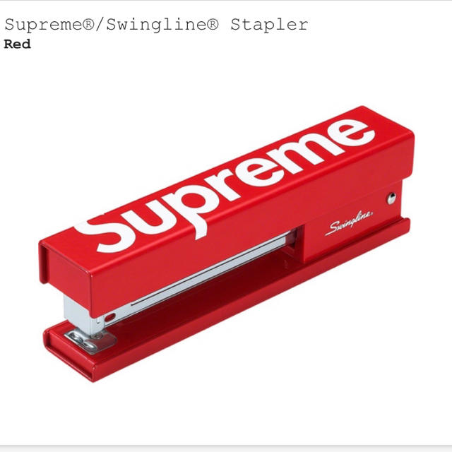 supreme  ホッチキス　swingline stapler