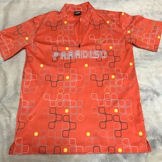 パラディーゾ(Paradiso)の値下げ‼️超美品 パラディーゾ メンズ半袖ハーフジップ ポロ(ウエア)