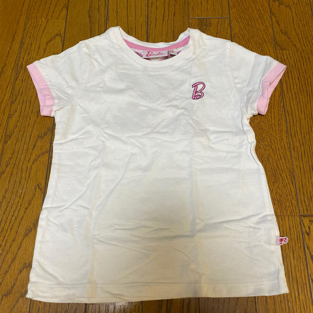 Barbie(バービー)のバービー✩バックスタイルハートTシャツ キッズ/ベビー/マタニティのキッズ服女の子用(90cm~)(Tシャツ/カットソー)の商品写真