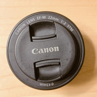 キヤノン(Canon)のCanon ef m 22m 単焦点レンズ(レンズ(単焦点))