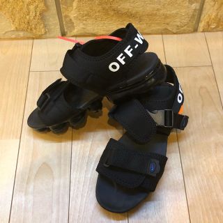 オフホワイト(OFF-WHITE)のoff-white×Nike サンダル 黒 27.5cm メンズ(サンダル)