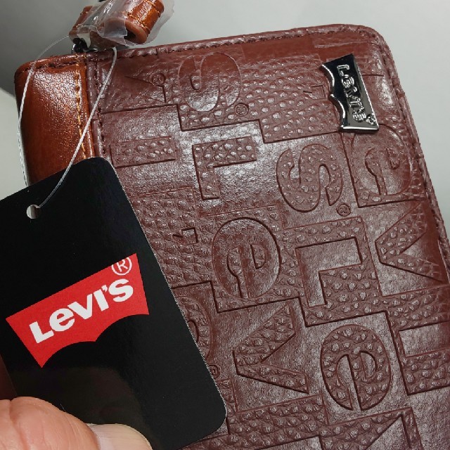 Levi's(リーバイス)の新品未使用、levis（R）、ブラウン メンズのファッション小物(長財布)の商品写真