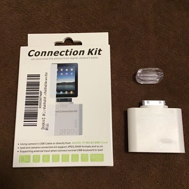 カードリーダー　iPad,iPhone用　iDockコネクタ スマホ/家電/カメラのPC/タブレット(PC周辺機器)の商品写真