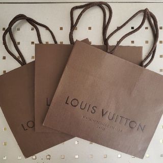 ルイヴィトン(LOUIS VUITTON)のルイヴィトン　紙袋　小サイズ　3枚セット売り(その他)