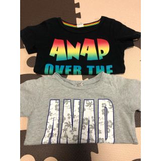 アナップキッズ(ANAP Kids)のANAPKids  Tシャツ2枚セット　110センチ(Tシャツ/カットソー)