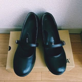 リゲッタ(Re:getA)のリゲッタ パンプス 黒 24.5㎝(ハイヒール/パンプス)