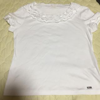 ハロッズ(Harrods)の専用です！美品！ハロッズ  フリルTシャツ(Tシャツ(半袖/袖なし))