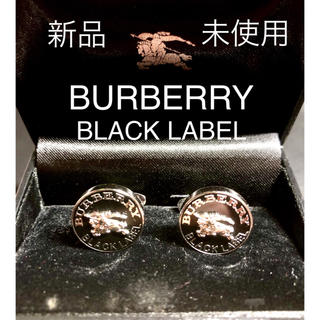 バーバリーブラックレーベル(BURBERRY BLACK LABEL)の【未使用】BURBERRY BLACK LABEL カフスボタン 人気騎士マーク(その他)