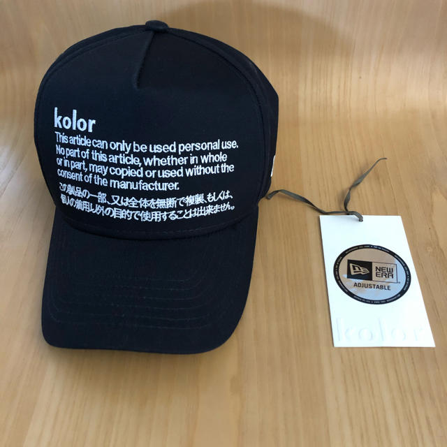 kolor(カラー)のkolor カラーキャップ　南青山店10周年記念 ×NEW ERA キャップ メンズの帽子(キャップ)の商品写真