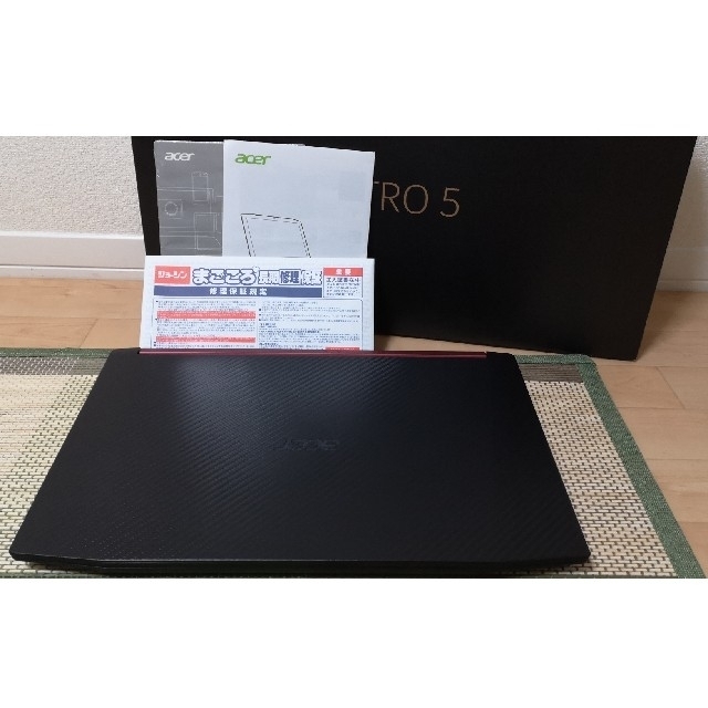 Acer(エイサー)のwin 10/i7 8750/16g/ssd hdd/Nitro5/Office スマホ/家電/カメラのPC/タブレット(ノートPC)の商品写真