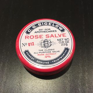 C.O. BIGELOW Rose Salve 22g(リップケア/リップクリーム)